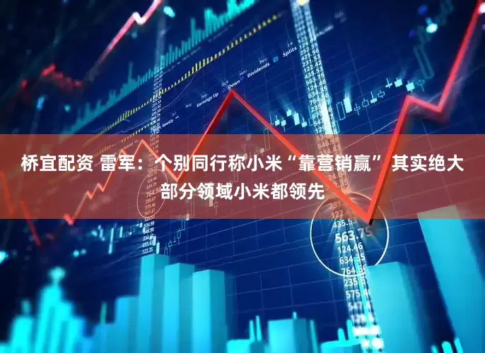桥宜配资 雷军：个别同行称小米“靠营销赢” 其实绝大部分领域小米都领先