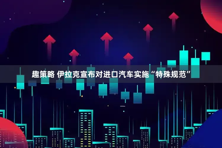 趣策略 伊拉克宣布对进口汽车实施“特殊规范”